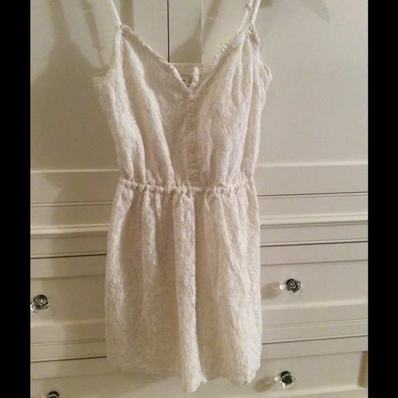 Abercrombie white lace sundress.