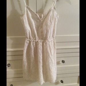 Abercrombie white lace sundress.