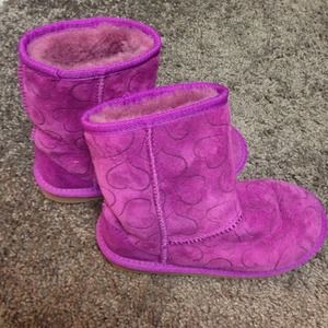 🎀 Purple little girls Boots 🎀