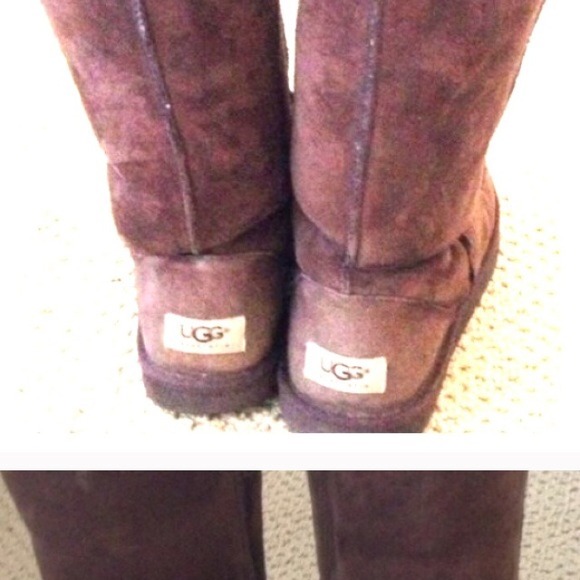 Chocolate tall UGG boots