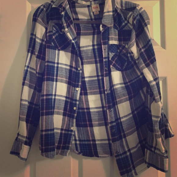 Blue flannel
