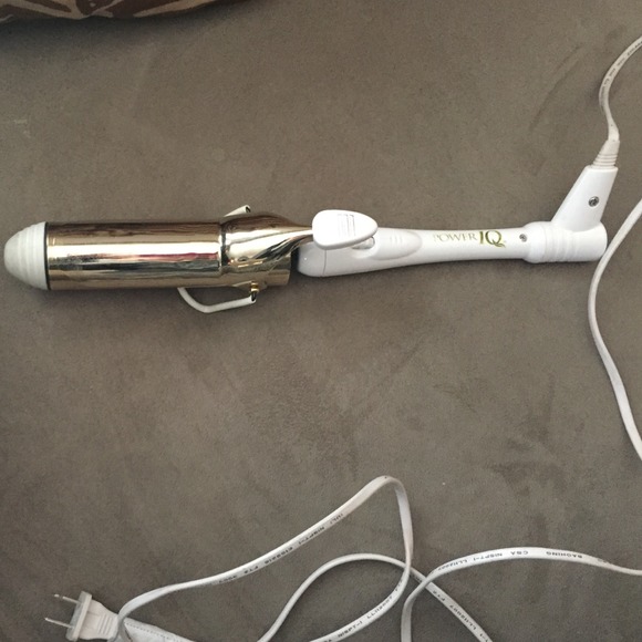 professional power iQ gold 1 1'4 gold curling iron