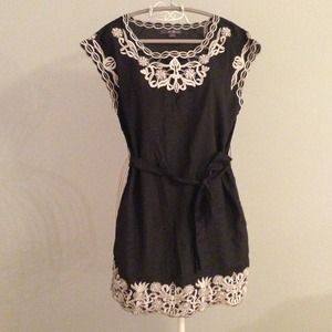 {forever 21} Black bohemian dress