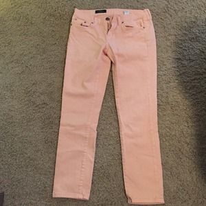 Sold🎀J. Crew Pink Toothpick Jeans