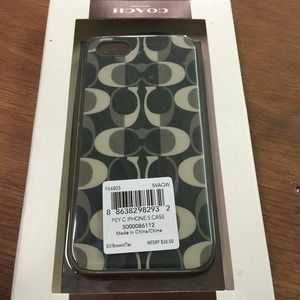 iPhone5 coach case authentic100% coach from coach