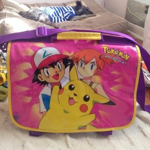 Pokemon Shoulder Book Bag