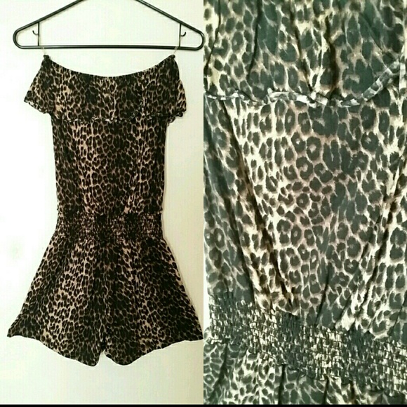 Leopard Romper