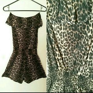 Leopard Romper