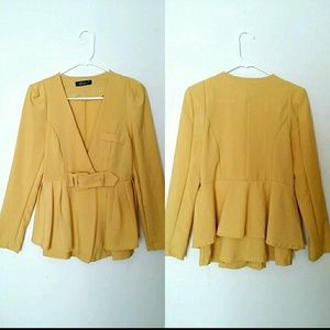 Cute Yellow Blazer