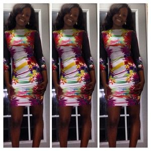 Multi Color Dress