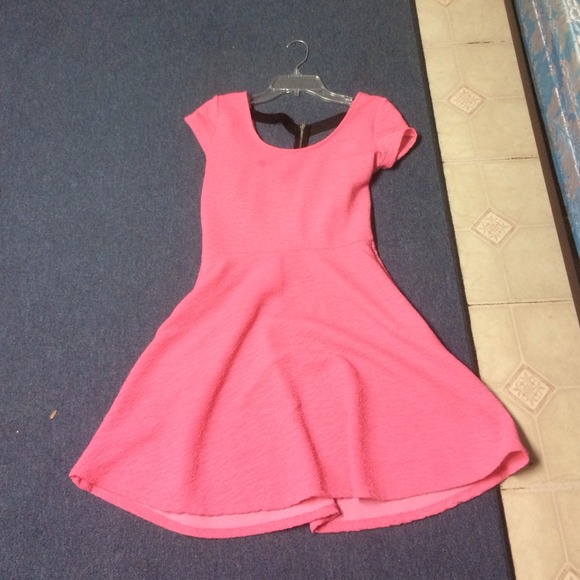Cotton pink cute dress