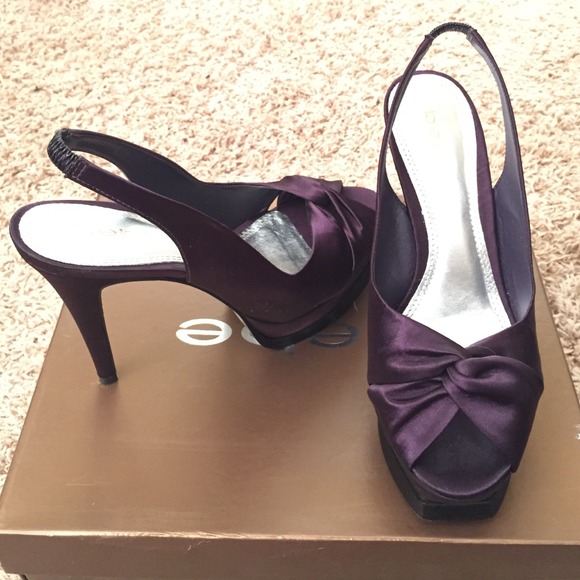 ‼️Purple bebe Heels‼️