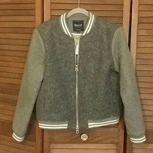 Madewell Dugout Varsity Jacket