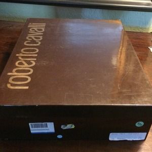 Roberto Cavalli Suede booties.