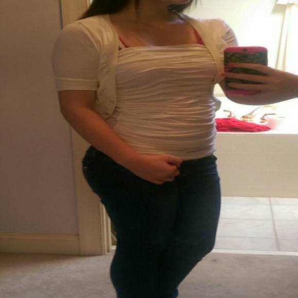 Bundle express shirt and rue 21 cardigan