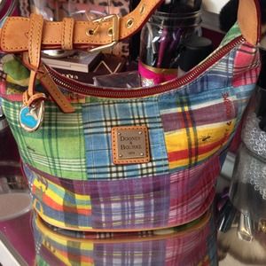 Dooney small bucket bag