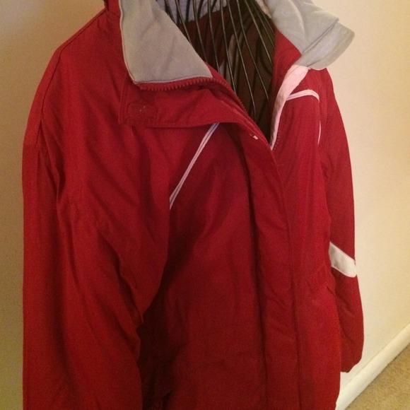Red Winter Jacket! - Picture 2 of 4