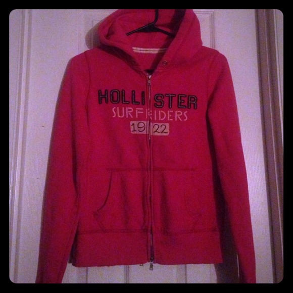 Hollister zip up hoodie
