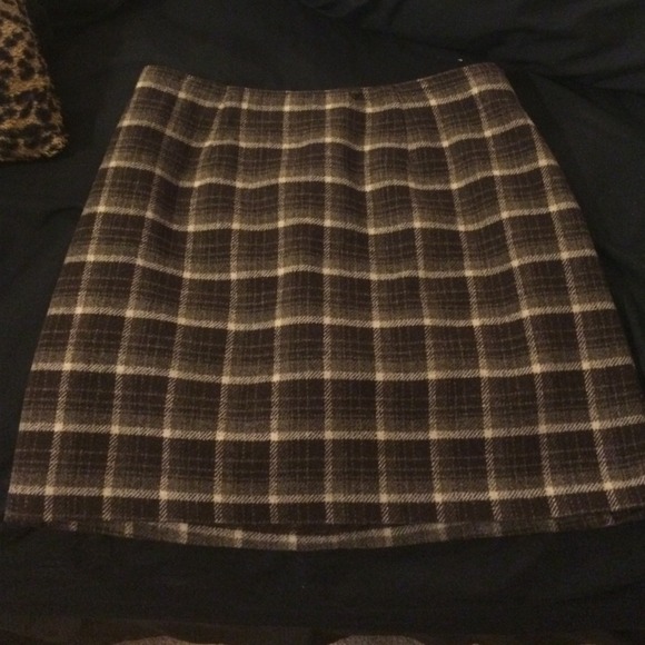 Plaid skirt
