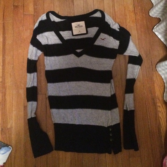 Striped Hollister Sweater Dress! - Picture 1 of 1