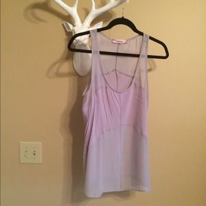 Light purple tank/tunic