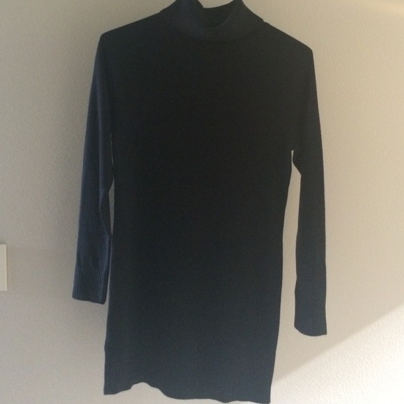 Long sleeve turtle neck dress