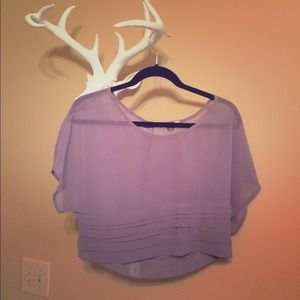 Sheer Crop Top