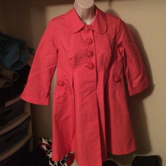 Peach spring jacket