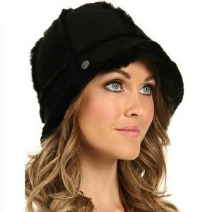 Ugg Australia brand shearling bucket hat