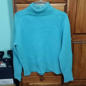 Aqua gap turtleneck sweater