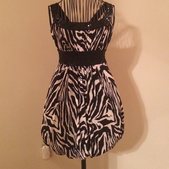 Zebra Print Dress! - Picture 1 of 3