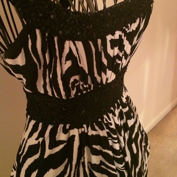 Zebra Print Dress! - Picture 2 of 3