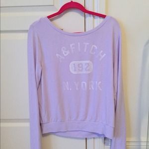 Purple Abercrombie Sweater