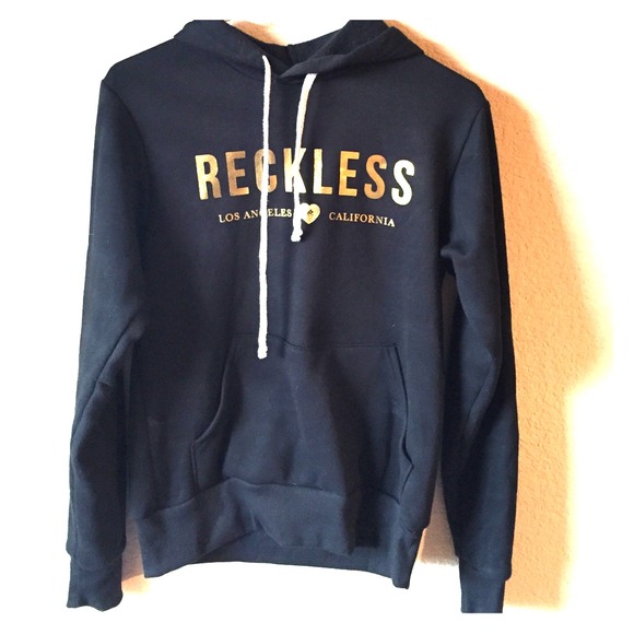 Young & Reckless Black hoodie