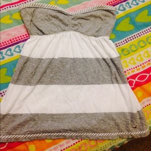Cute Hollister strapless top!