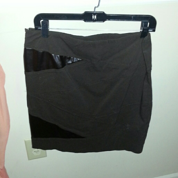 Brown skirt