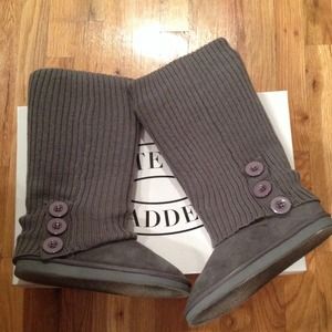 Steve Madden knit boots