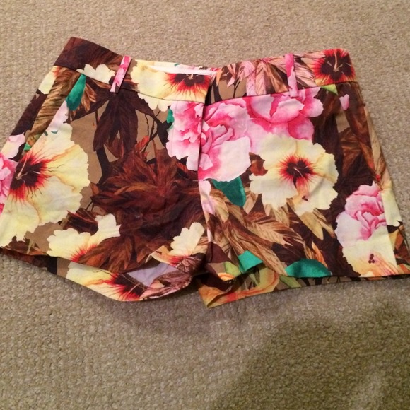 J. Crew Floral Shorts
