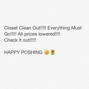 Closet clean out!!! Let me know if any questions