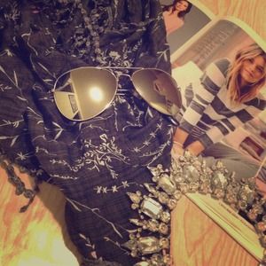 Fringe bandana scarf