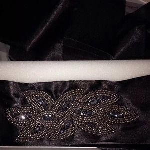 Beaded wedding party sash