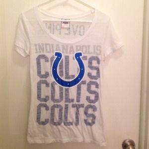 Pink Indianapolis Colts shirt