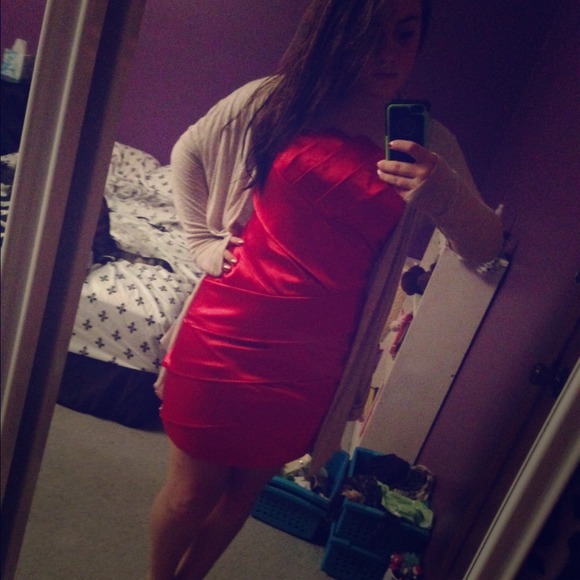 Red dress