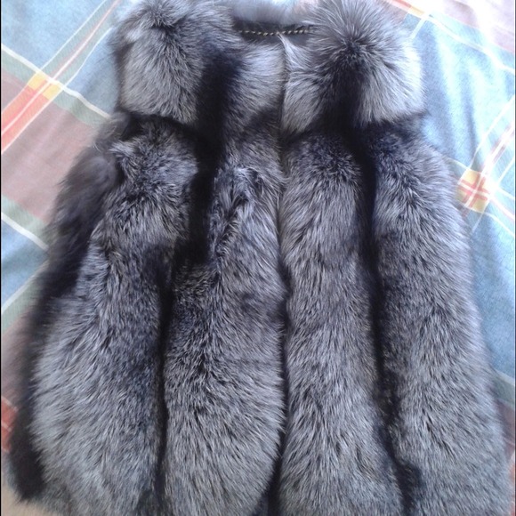 Finland silver fox vest - Picture 1 of 2