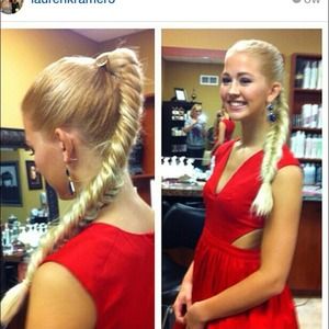 A red dress to go out in!