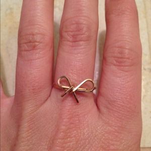 Bow tie ring.