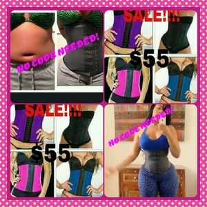 2 row latex waist cinchers