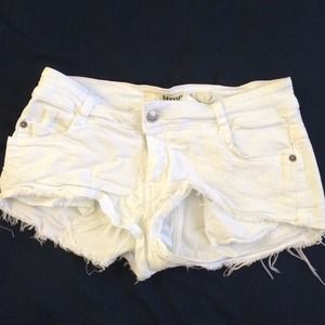 Brandy Melville white shorts.