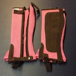 BNWT Pink Half Chaps
