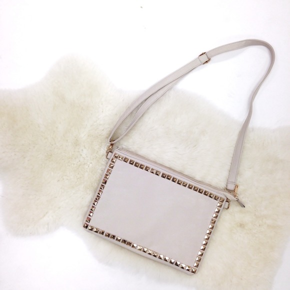 Stud clutch/cross body Nasty Gal bag